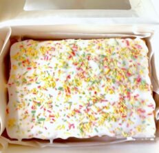 Tray Bake - Sprinkle Cake