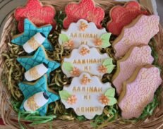 Custom Fondant Shortbread Cookies