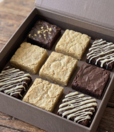 Fudgy Brownie Box (9 Pieces)