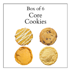 Box of 6 Core Cookies