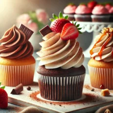 Mini luxury cupcakes