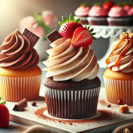 Mini luxury cupcakes